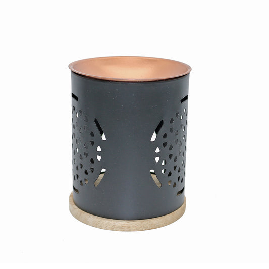 Flower of Life Metal Oil Burner