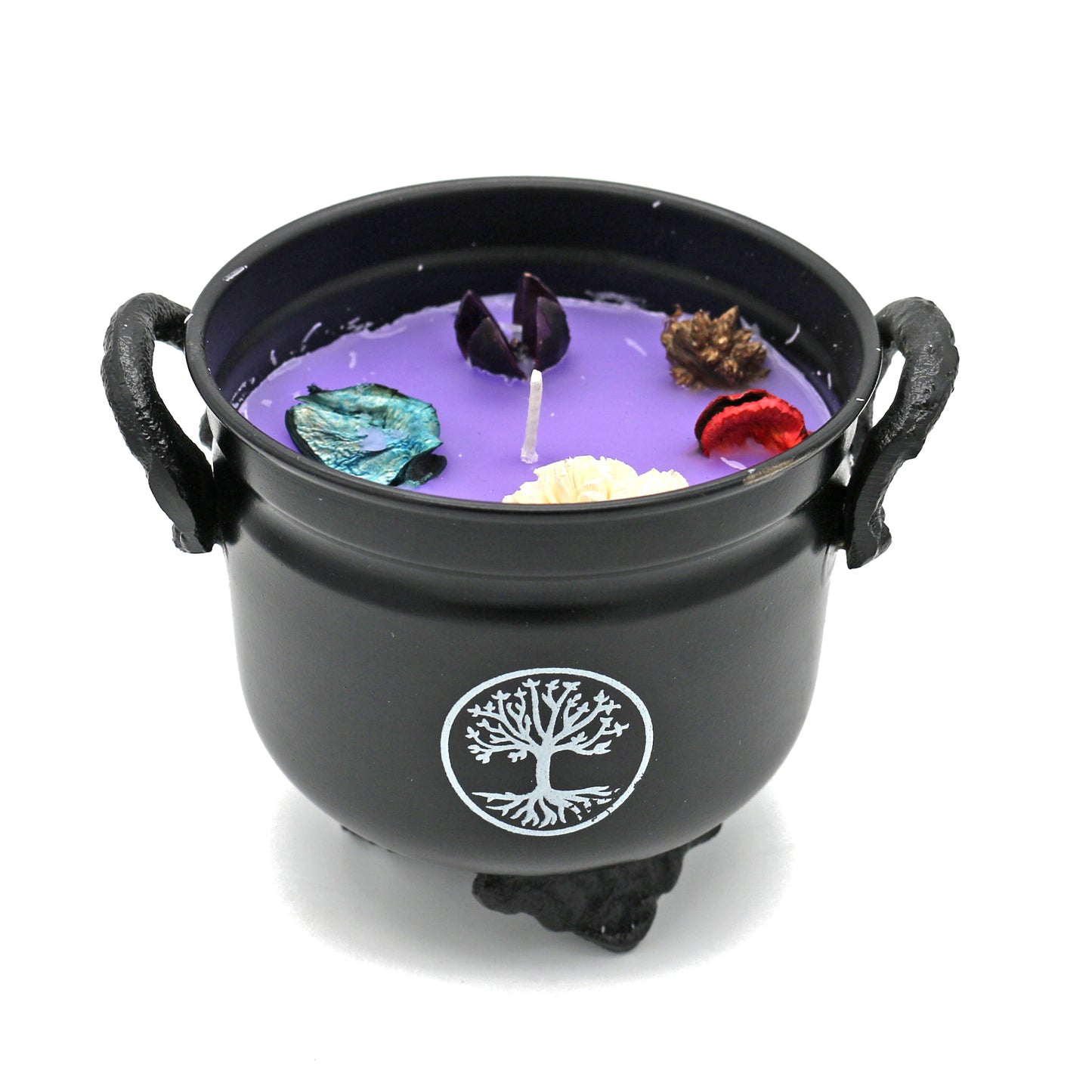 Lavender Tree of Life Cauldron Candle (11.5 OZ)