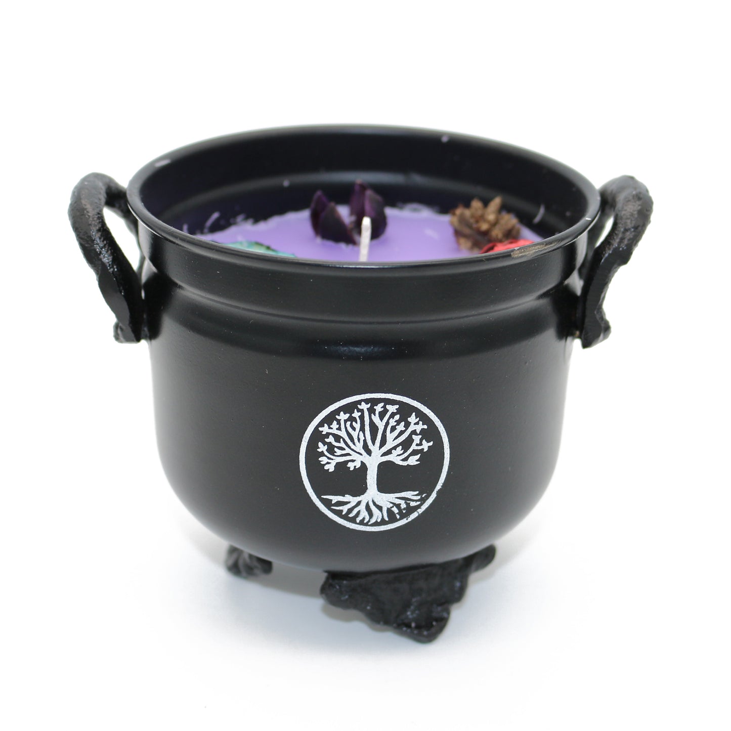 Lavender Tree of Life Cauldron Candle (11.5 OZ)