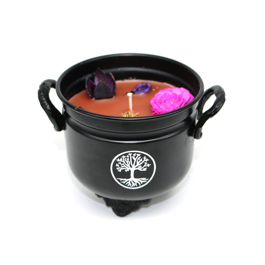 Palo Santo Tree of Life Cauldron Candle (11.5 OZ)