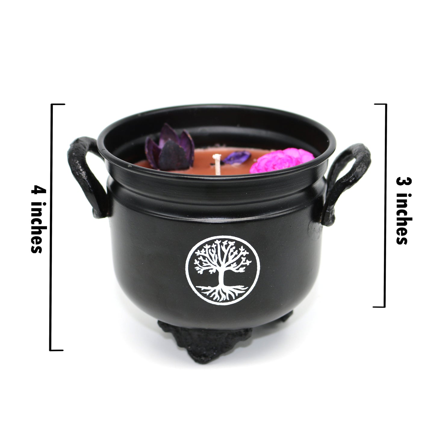 Palo Santo Tree of Life Cauldron Candle (11.5 OZ)