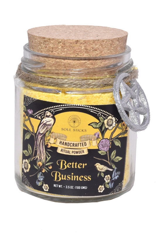 Better Business Ritual Powder Jar (3.5 OZ)