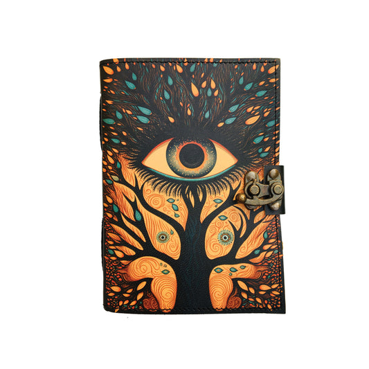 Ethereal Eye Blank Genuine Leather Journal