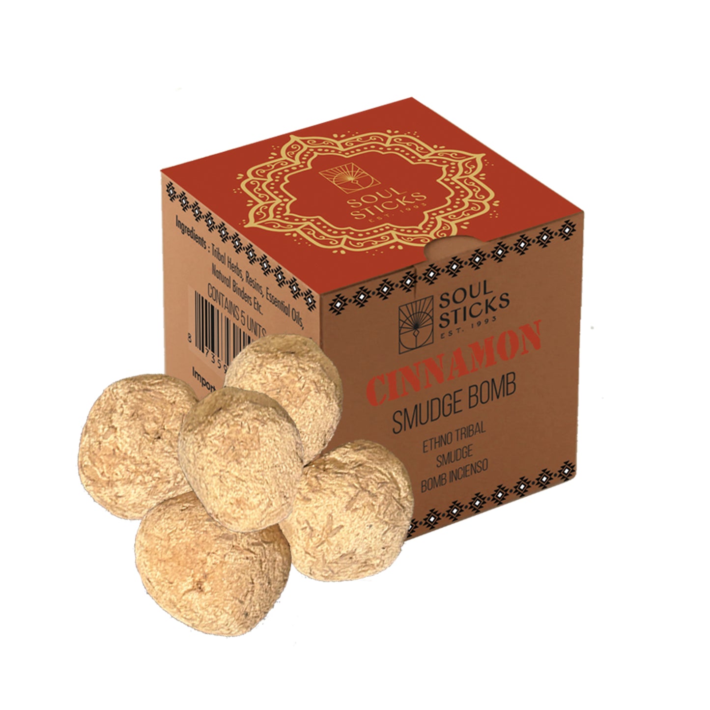 Cinnamon Smudge Bombs (5 PK)