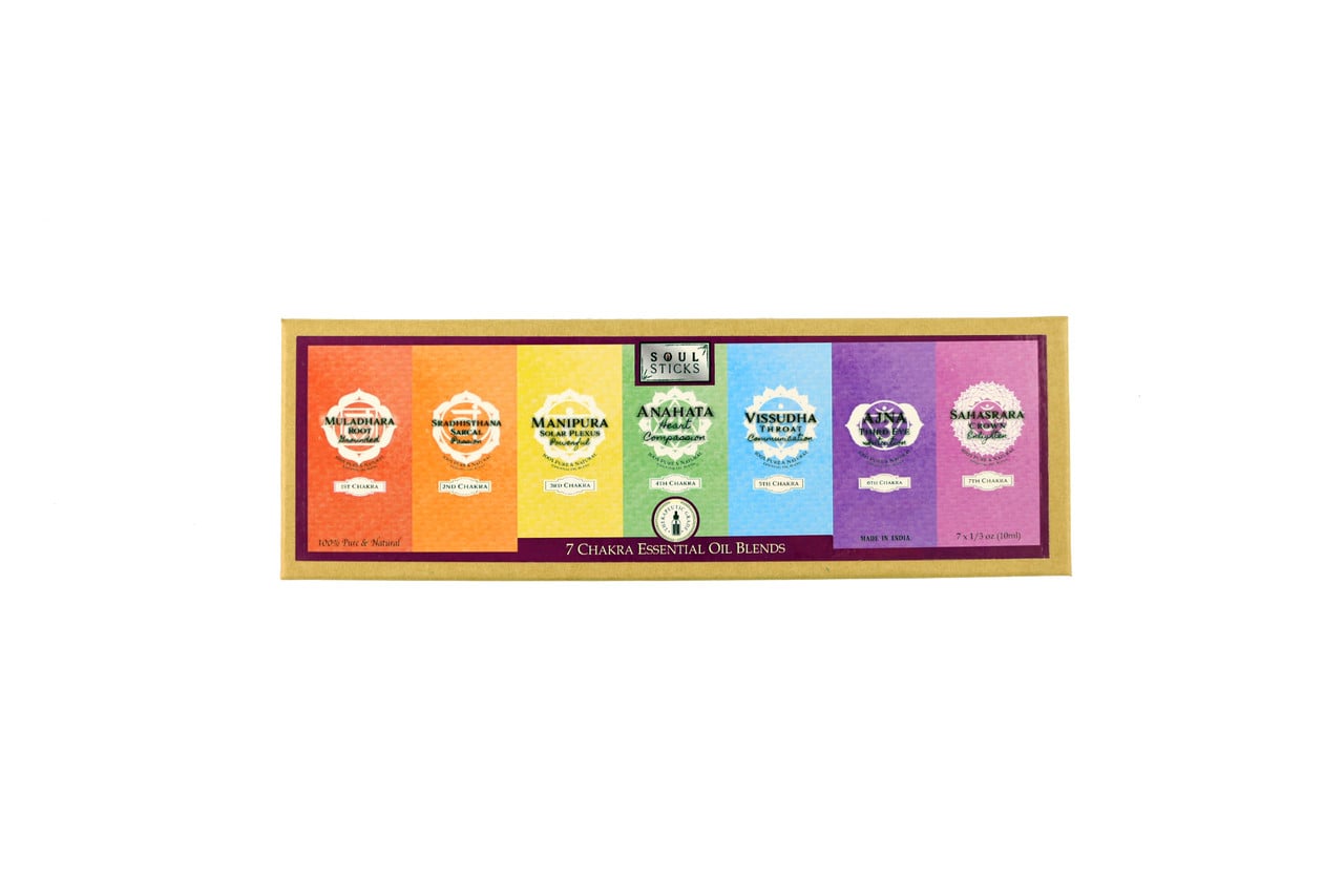 7 Chakras Essential Oils Set