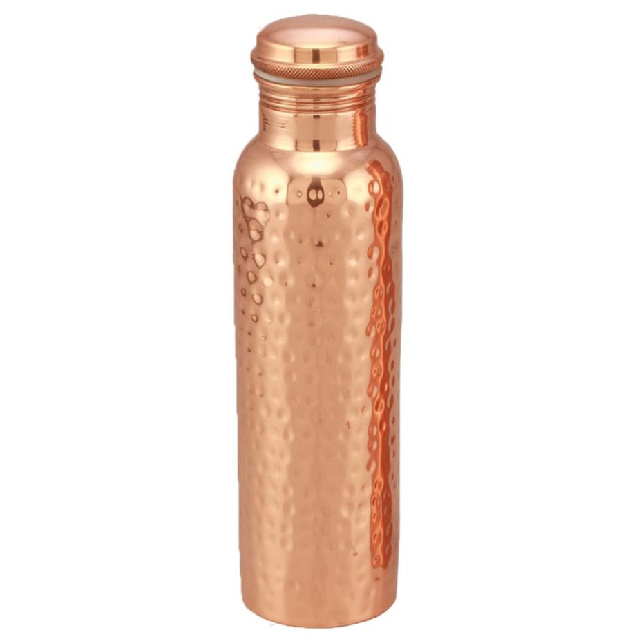 Hammered Copper Water Bottle (32 OZ)