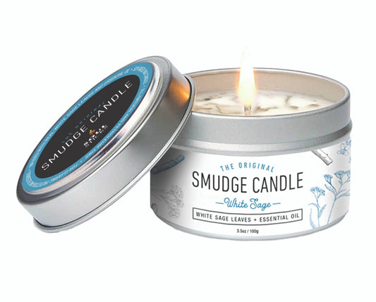 Soul Sticks, White Sage Smudge Candle (3.5 OZ)