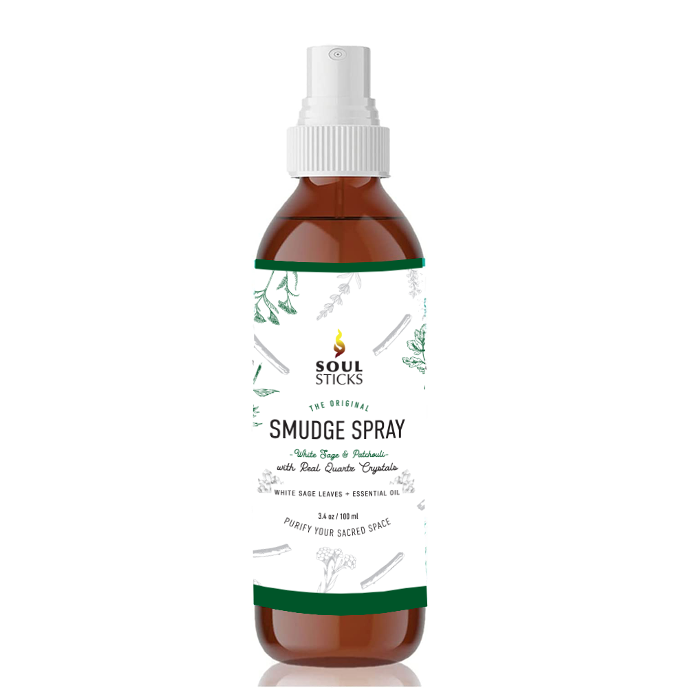 Soul Sticks, White Sage & Patchouli Smudge Spray (3.5 OZ)