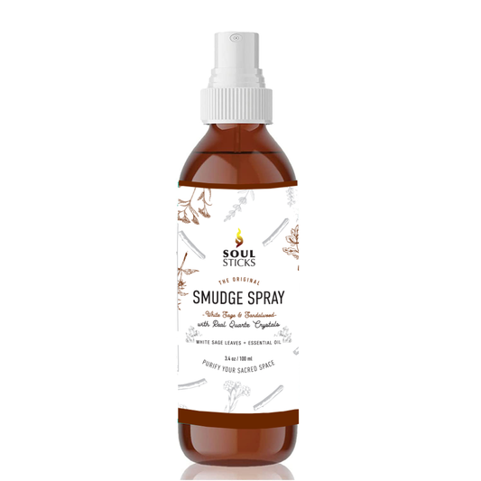 Soul Sticks, White Sage & Sandalwood Smudge Spray (3.5 OZ)