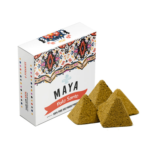 MAYA, Palo Santo Incense Pyramids (4 PK)