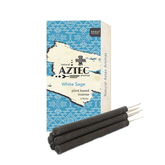 Aztec, White Sage Plant-Based Incense Sticks