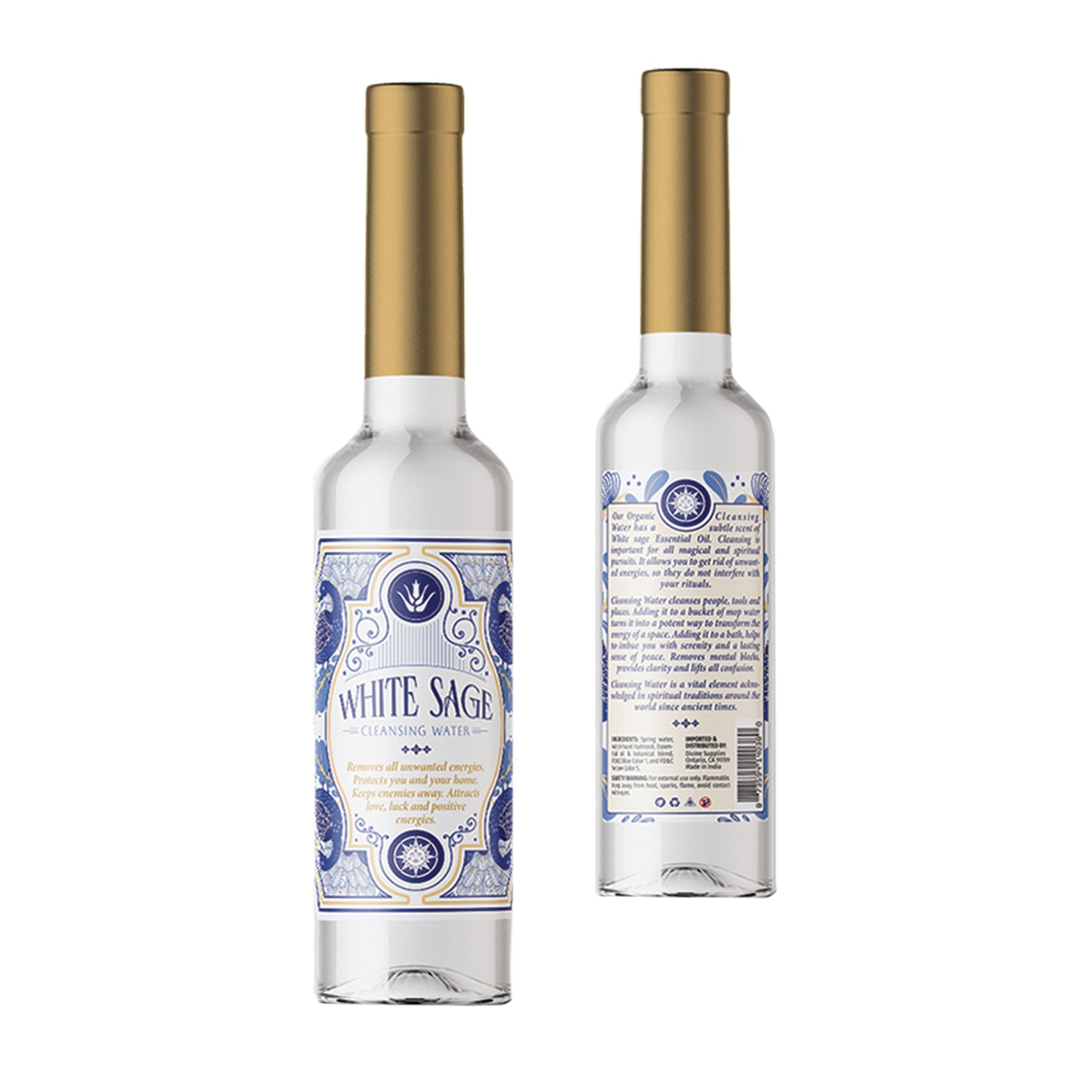 Soul Sticks, White Sage Spiritual Cleansing Water (7.5 OZ)