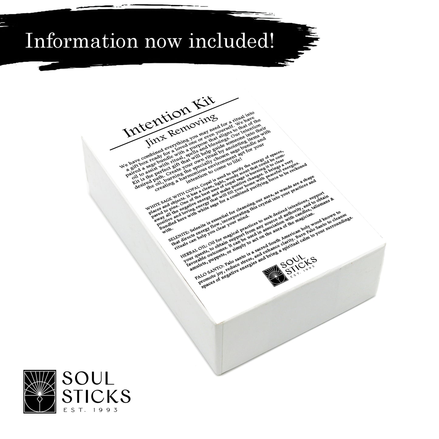 Soul Sticks, Jinx Removing Intention Kit