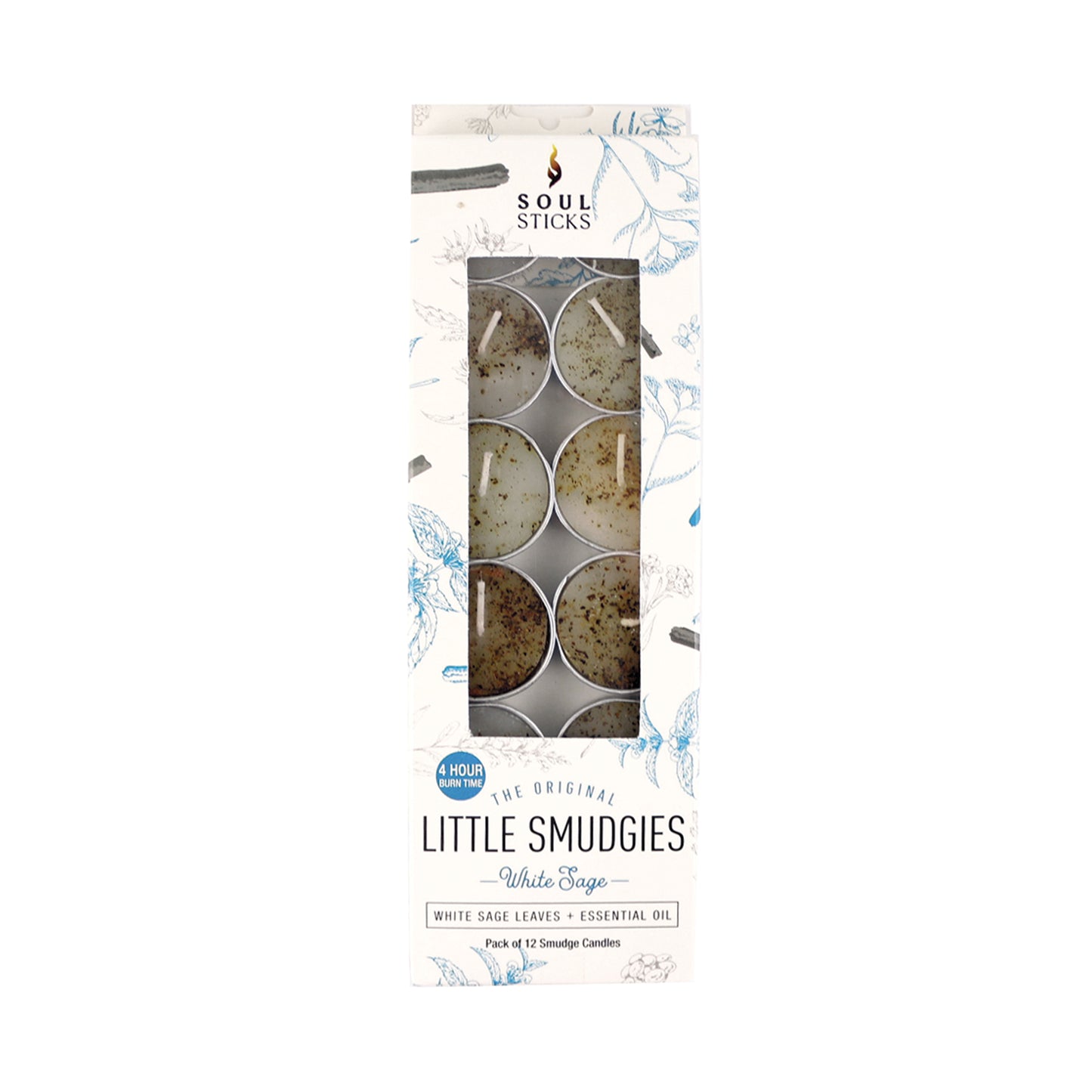 Soul Sticks, 'Little Smudgies' White Sage Smudge Candles Pack