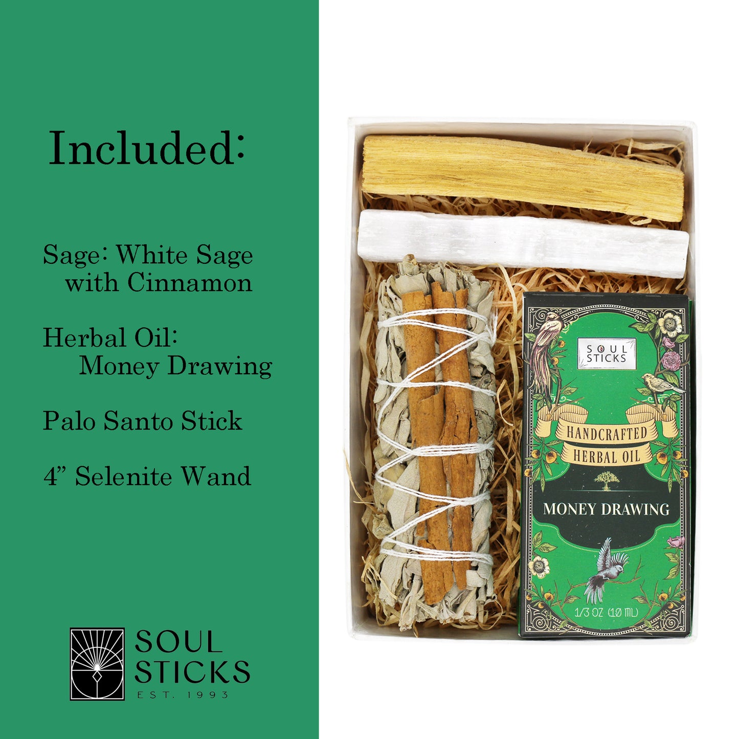 Soul Sticks, Money Drawing Intention Kit