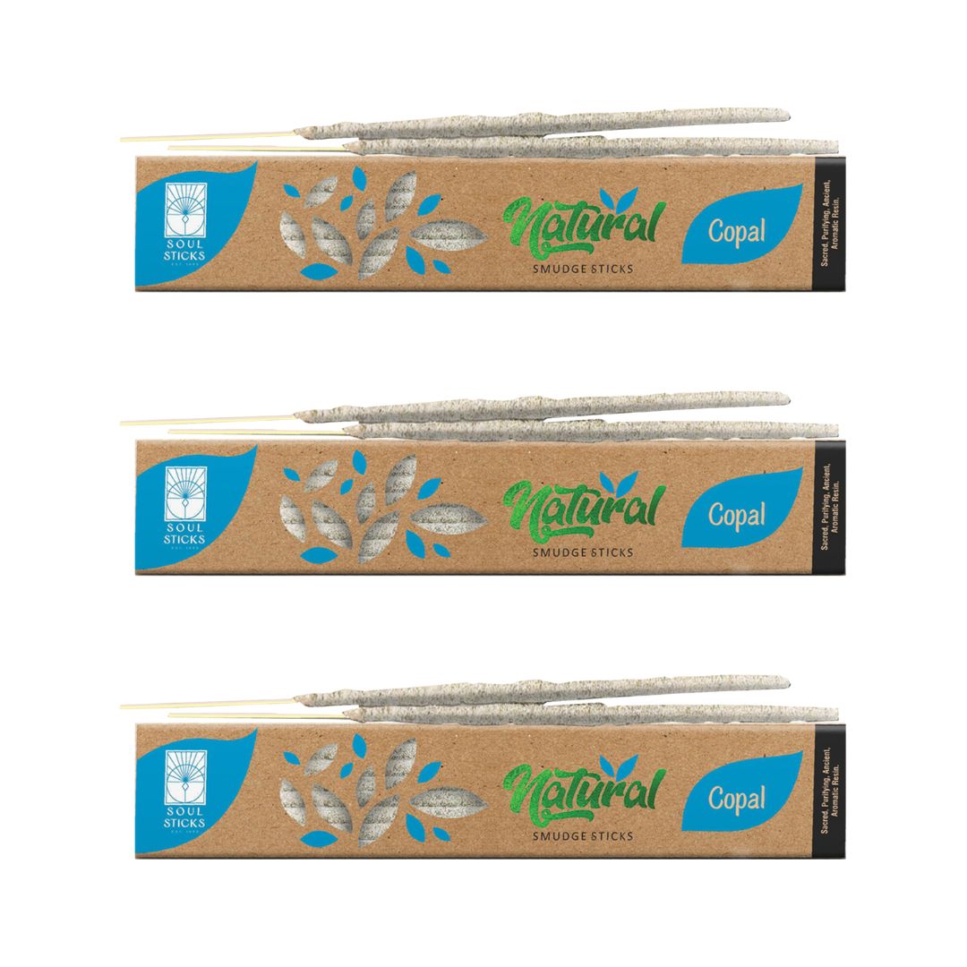 Soul Sticks, 15 G Copal Natural Smudge Sticks (3 PK)