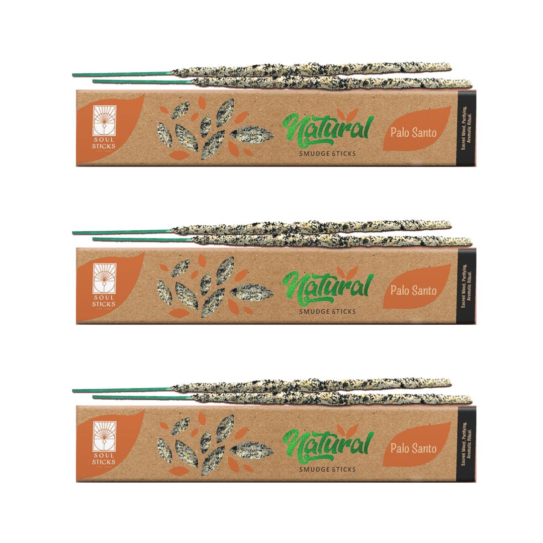 Soul Sticks, 15 G Palo Santo Natural Smudge Sticks (3 PK)