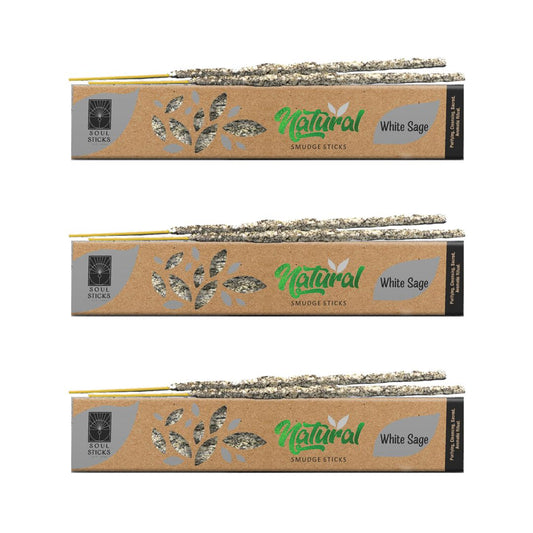 Soul Sticks, 15 G White Sage Natural Smudge Sticks (3 PK)