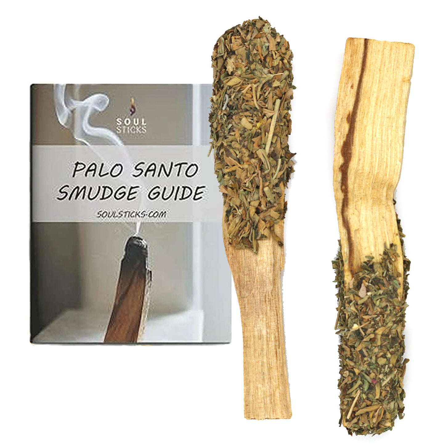 Dipped Ruda Rue Palo Santo Pops Duo with Smudge Guide