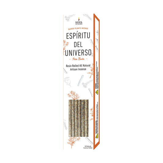 Espiritu del Universo, Palo Santo Resin Rolled Incense Sticks