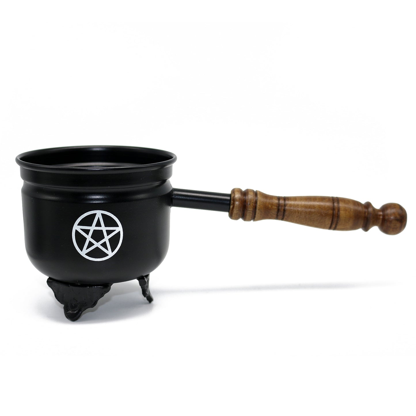 Pentacle Smudge Pot Burner with Handle