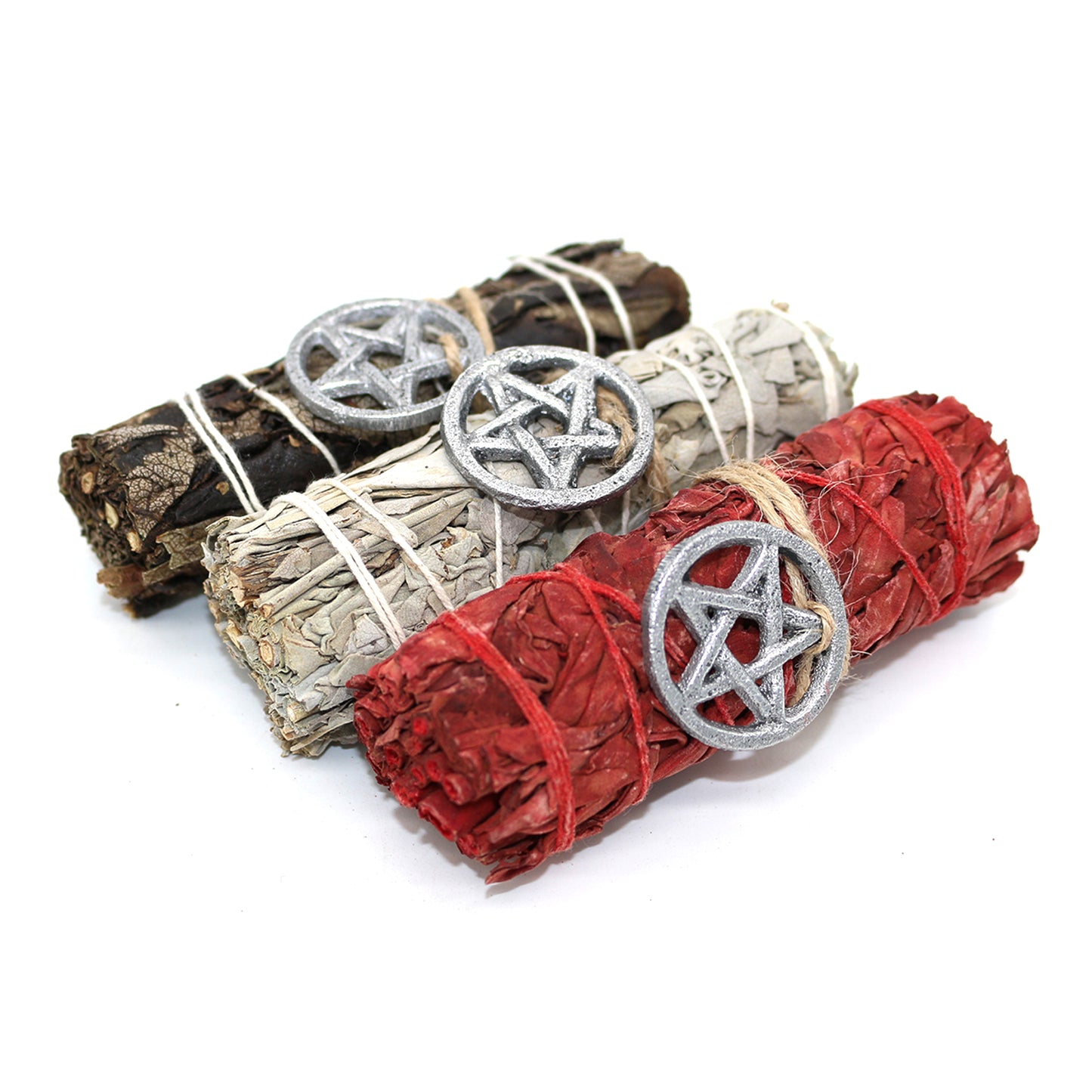 Pentacle Charm Sage Variety Pack with Smudge Guide (3 PK)