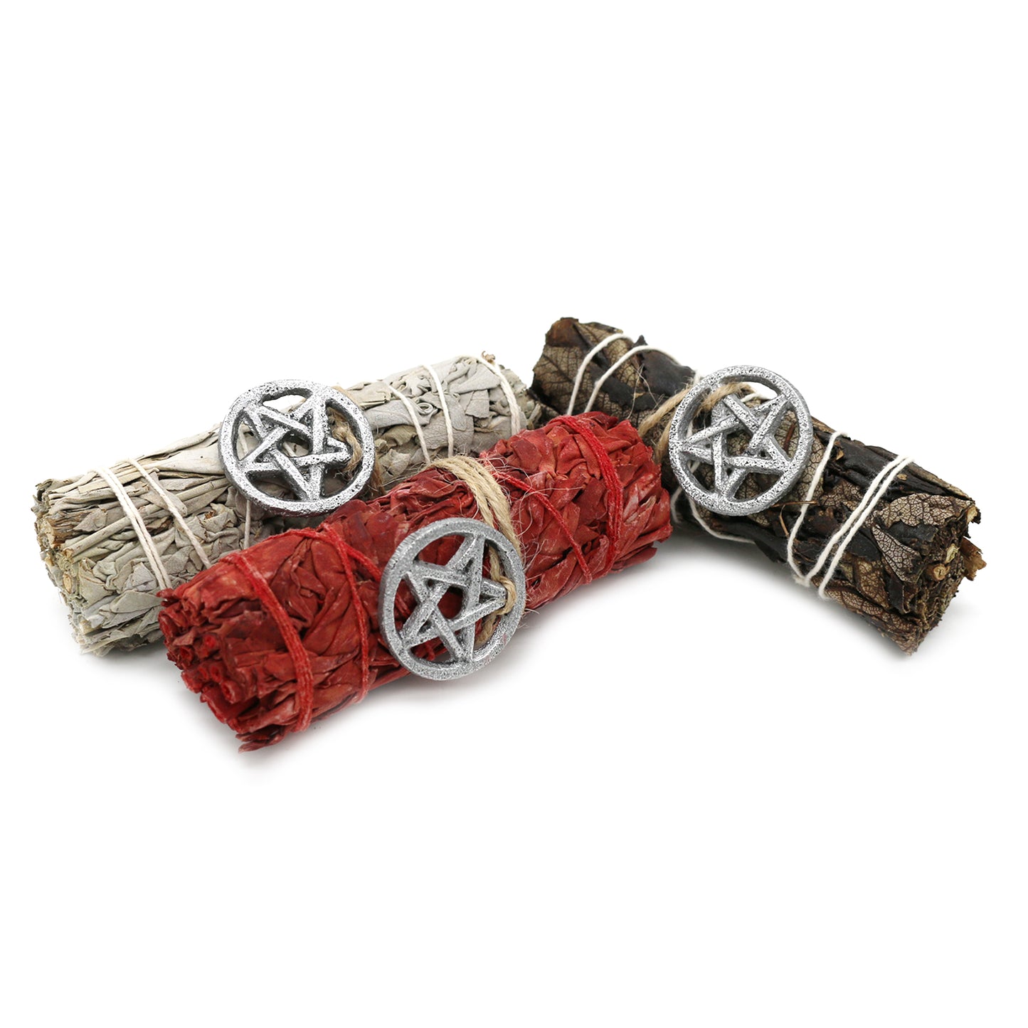 Pentacle Charm Sage Variety Pack with Smudge Guide (3 PK)