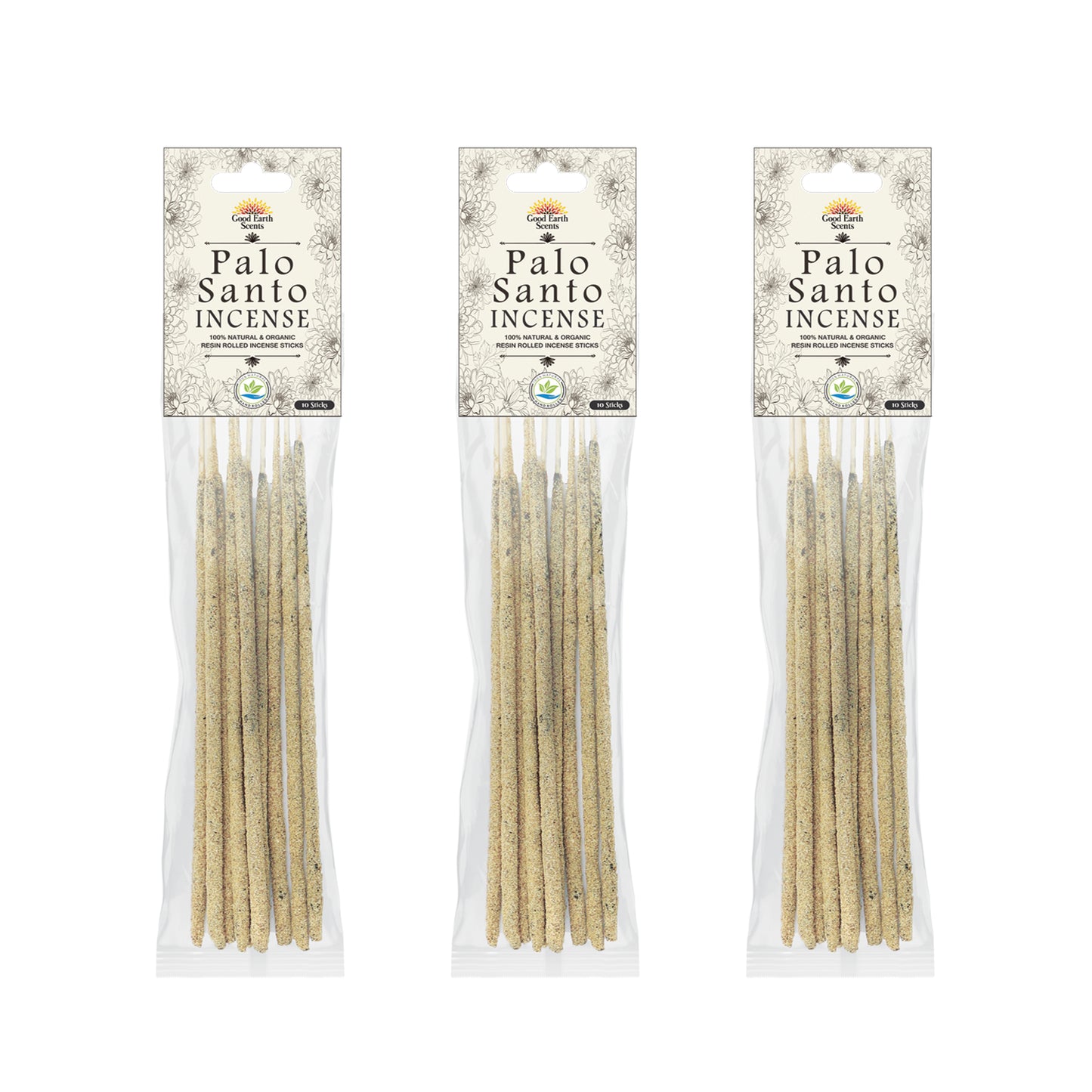 Natural Resin Rolled Incense Sticks (3 PK)