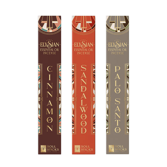 Elysian, Sacred Woods Essential Oil Incense Sticks (3 PK)