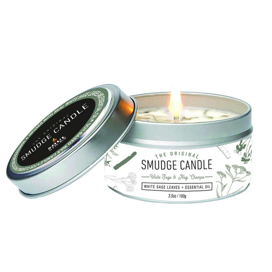 Soul Sticks, White Sage & Nag Champa Smudge Candle (3.5 OZ)