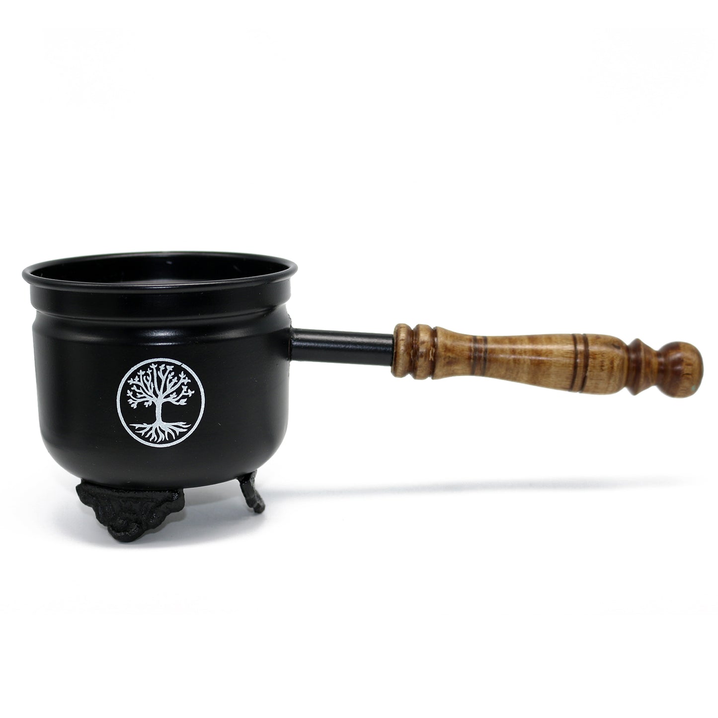 Tree of Life Smudge Pot with Handle