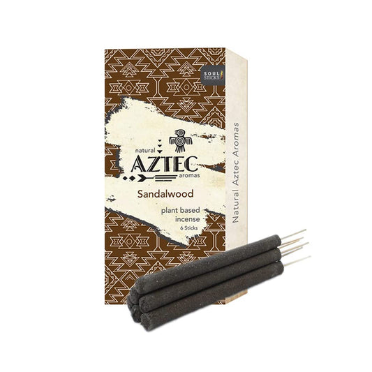 Aztec, Sandalwood Plant-Based Incense Sticks