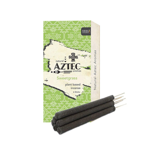 Aztec, Sweetgrass Plant-Based Incense Sticks