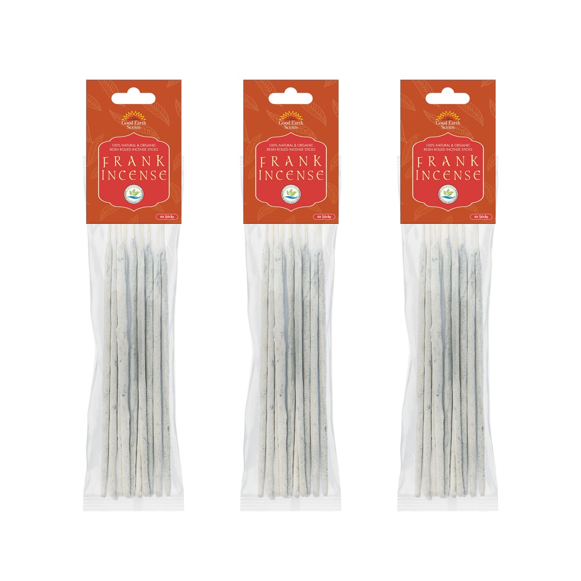 Natural Resin Rolled Incense Sticks (3 PK)