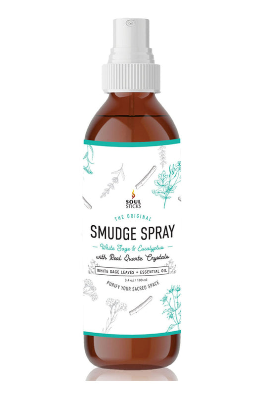 Soul Sticks, White Sage & Eucalyptus Smudge Spray (3.5 OZ)