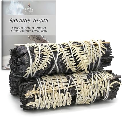 Terra Floral Sage Smudge Sticks with Smudge Guide (3 PK)